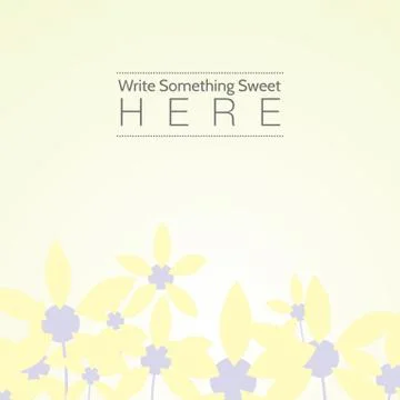 Floral background Illustrazione stock