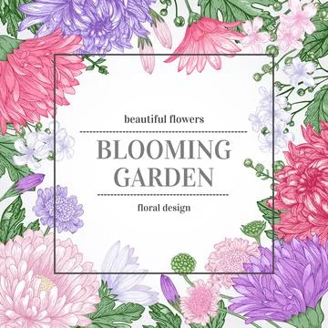 Floral background. Stock Illustration