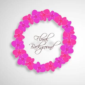 Floral background Illustrazione stock