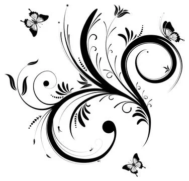 Floral background Stock Illustration