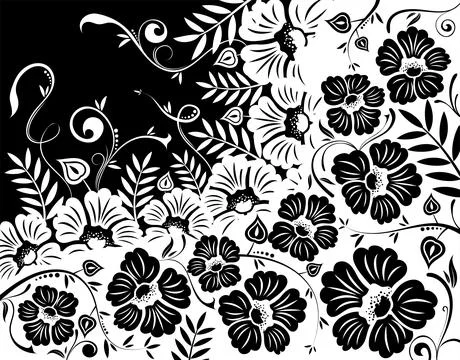 Floral background Illustrazione stock