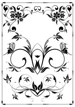 Floral background Stock Illustration