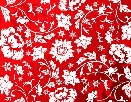 Floral background Illustrazione stock