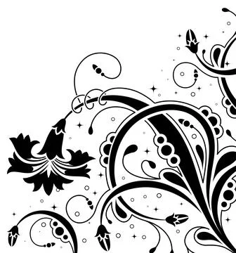 Floral background Stock Illustration