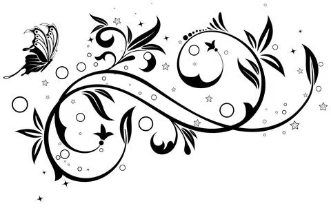 Floral background Stock Illustration