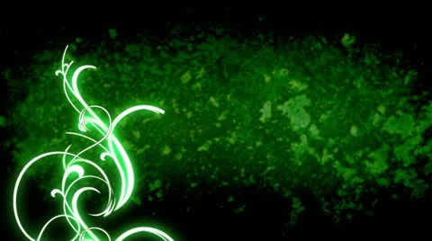 Floral background, Loop Animation Video stock 19884451