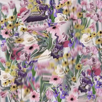 Floral background Stock Photos