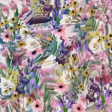 Floral background Stock Photos