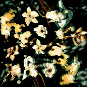Floral background Stock Photos