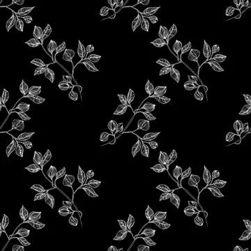 Floral background seamless Stock Illustration