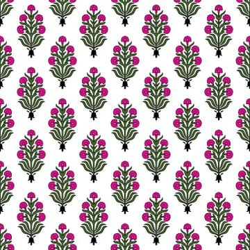 Floral background. seamless pattern with floral motifs. beautiful illustratio Stock Illustration