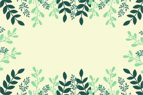 Floral Background Vector Stock Illustration