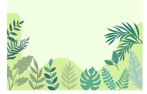 Floral Background Vector Stock Illustration