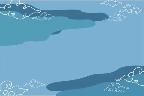 Floral Background Vector Stock Illustration