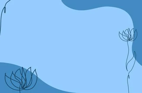 Floral Background Vector Stock Illustration