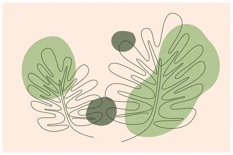 Floral Background Vector Stock Illustration