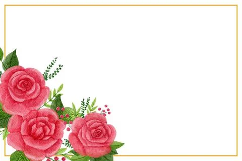 Floral Background Vector Stock Illustration