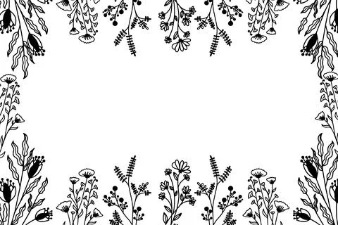 Floral Background Vector Stock Illustration