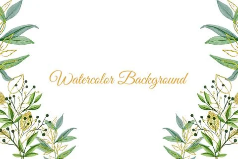 Floral Background Vector Stock Illustration