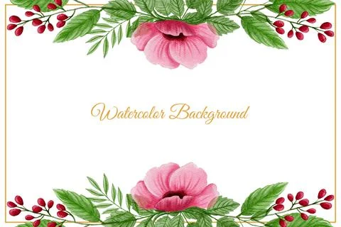 Floral Background Vector Illustrazione stock
