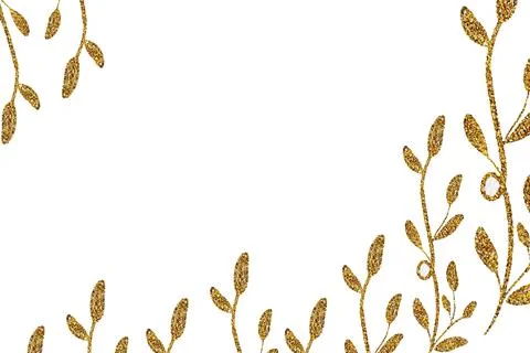 Floral Background Vector Stock Illustration