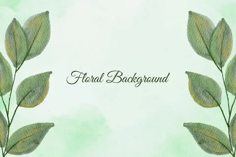 Floral Background Vector Illustrazione stock