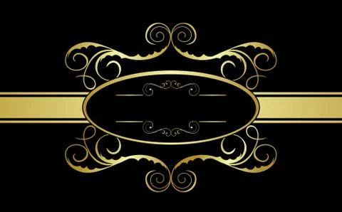Floral banner Illustrazione stock
