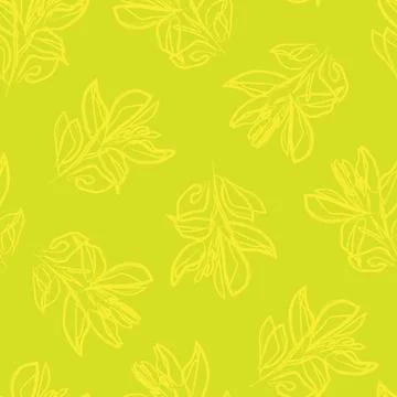 Floral Brush strokes Seamless Pattern Background 스톡 일러스트