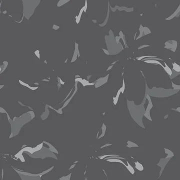 Floral Brush strokes Seamless Pattern Background イラスト素材