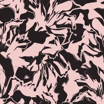 Floral Brush strokes Seamless Pattern Background 스톡 일러스트