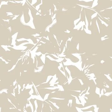 Floral Brush strokes Seamless Pattern Background Stock Illustration