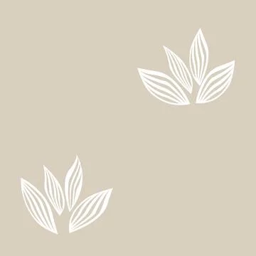 Floral Brush strokes Seamless Pattern Design Illustrazione stock
