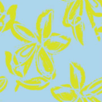 Floral Brush strokes Seamless Pattern Design Stock Illustration