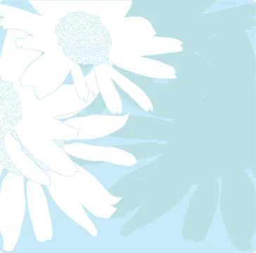 Floral card Stock Illustration