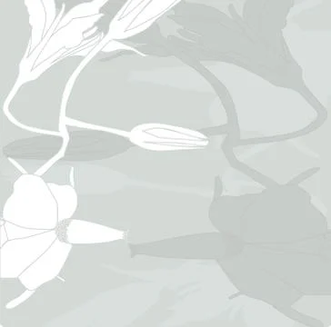 Floral card Stock Illustration
