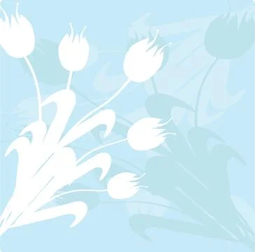 Floral card Stock Illustration