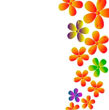 Floral card Stock Illustration