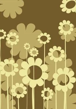 Floral composition Stock Illustration