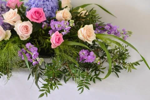 Floral composition. wedding decorations Stock Photos