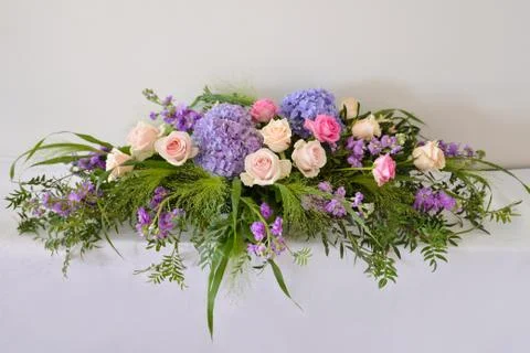 Floral composition. wedding decorations Stock Photos