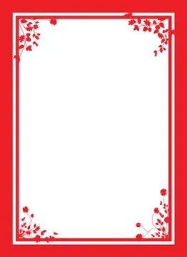 Floral corners background Stock-Illustration