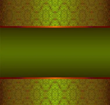 Floral damask background Stock Illustration