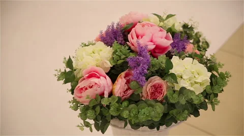 Floral decorations Stockbeeldmateriaal 46670398