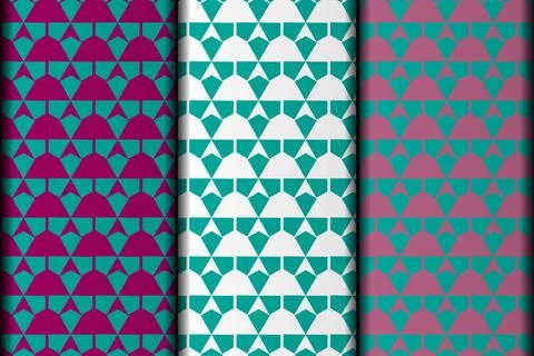 Floral decorative vector eps pattern design. Stock Illustration