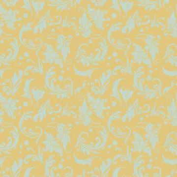 Floral Decorative vector seamless pattern design Stock Illustration