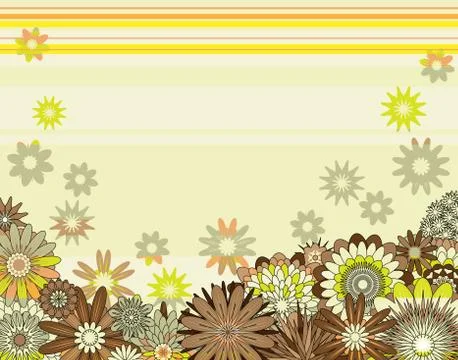 Floral design Stock Illustration