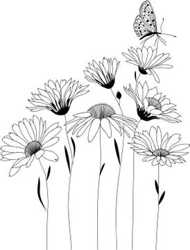 Floral design Stock Illustration