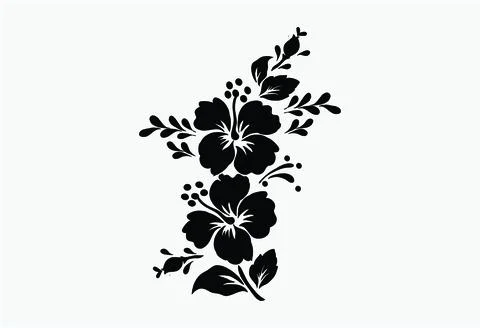 Floral design  Stock Illustration