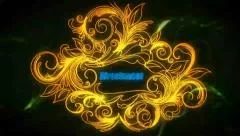 Floral Design Logo Reveal Stock After Effects
