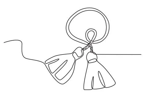 A floral design Martisor Stock Illustration